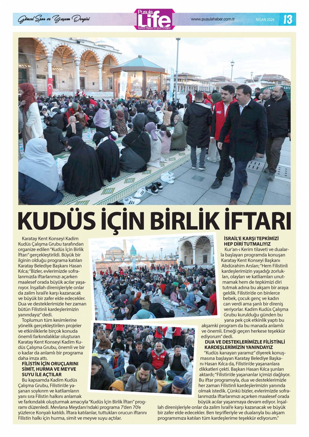 PS Life, Konya'daki Ramazan'ı yansıttı 13
